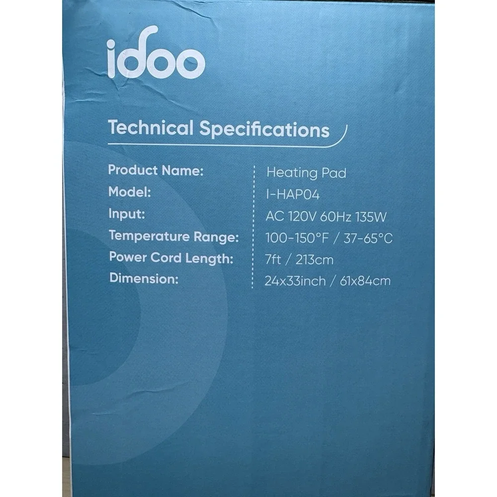 iDOO heating pad